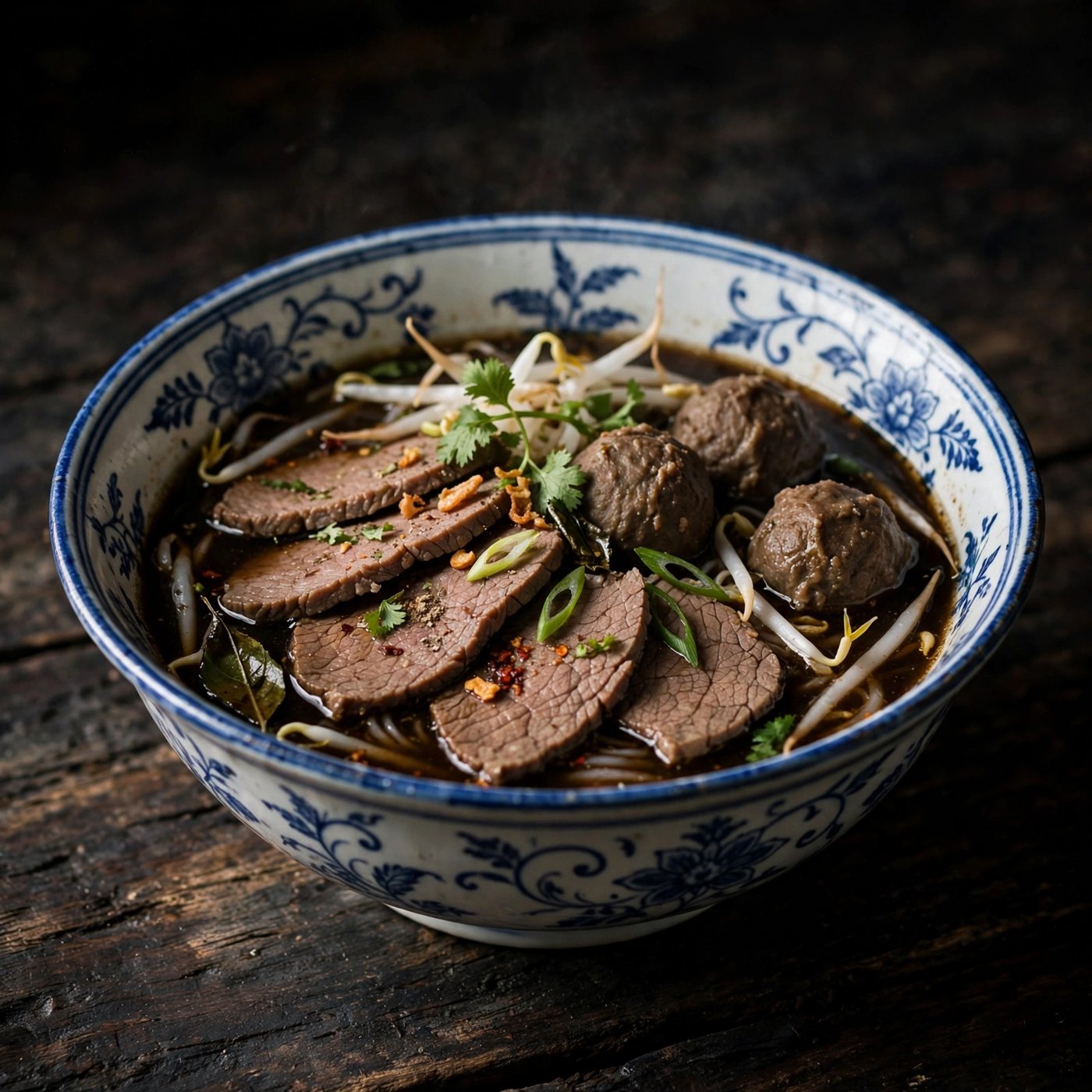 ก๋วยเตี๋ยวเรือเนื้อสด-ลูกชิ้น
